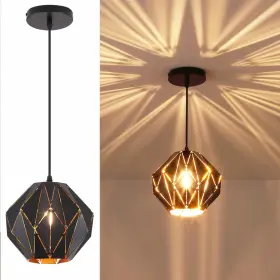 B09VXRT1ZR BAUNOISK Diamond Pendant Light Farmhouse Ceiling