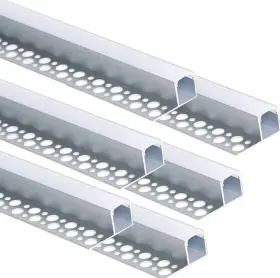 B0BMFLM1YP BESSETO Plaster Led Channel Pack Meter Edge Tile
