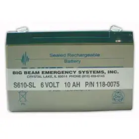 S610SL BIG BEAM Battery Lead Calcium Faston