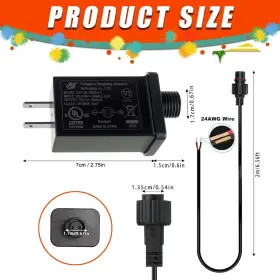752010155224 BINBOUBOU Power Supply Yard Inflatable Adapter #2