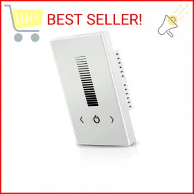 192834004870 BINZET Wall Glass Touch Panel Led Dimmer Switch