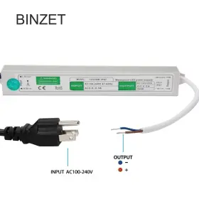 921407541665 BINZET Led Power Supply Driver Transformer Ac #3