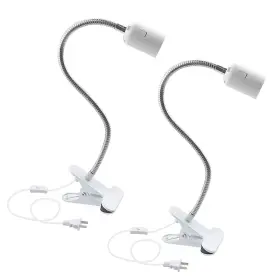 LST1187 BONLUX Clamp Lamp Fixture Flexible Neck Clip Light