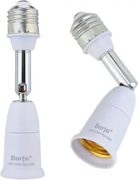 BY-031 BOYEEHOMETECH Borju Light Socket Extender Extension