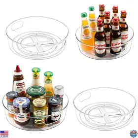B0B76F9T49 LAZY Guzon Pack Susan Turntable Organizer Handles