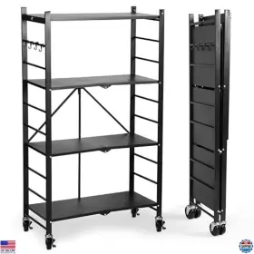 RG4T SHELF Regaliance Wheels Expandable Carbon Steel Storage