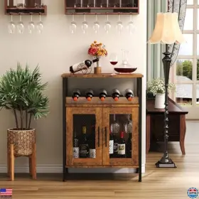 JG01 BAR Cosrack Wine Rack Cabinet Holder Sideboard