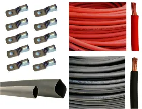 20AWG-15B-15R-10LUGS-3HS34 RED Gauge Awg Feet