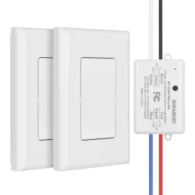 313055981997 BRANDED01 Wireless Light Switch Wiring Wifi Rf