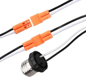 6-PACK BRANDED01 Socket Adapter Light Bulb Screw Male #3