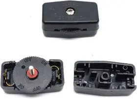AUB07R3SWJBB BRANDED01 Lamp Inline Rotary Cord Switch #2