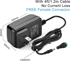 SS-AD2001 BRANDED01 Power Supply Ac Jack Converter Volt Led #2