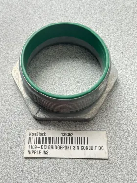 1109-DCI BRIDGEPORT Conduit Chase Nipple Insulated
