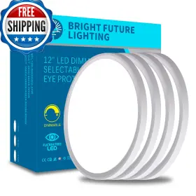 B0D9GY85H6 BRIGHT FUTURE LIGHTING Dimmable Led Flush Mount
