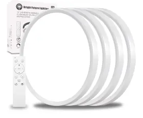 B0F157STF9 BRIGHT FUTURE LIGHTING Remote Control Dimmable Led