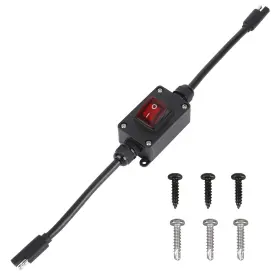 EL-009 BRIIDEA Inline Power Switch Waterproof Connector Led