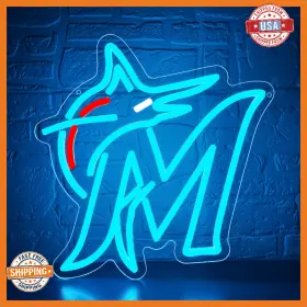 B0FH4CQFVF BRINEON Baseball Neon Sign Wall Light Cave Team