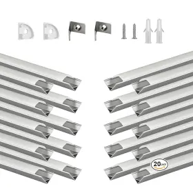 20P-50CM-V601-W BTF-LIGHTING Led Channel Milky