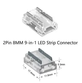 016392541366 BULIK Led Strip Connector Transparent Gapless #2
