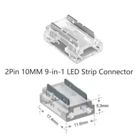 016392541496 BULIK Led Strip Connector Transparent Gapless #3