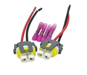 PG13 BXOXLMM Female Ceramic Fog Light Wire Harness Bulb