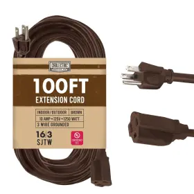 DL-31 CABLECTRIC Extension Cord Cable Prong Grounded Plug