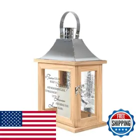 Carson B0788sf64k 12.5 Inch If Tears Could Build A Stairway Memorial Lantern