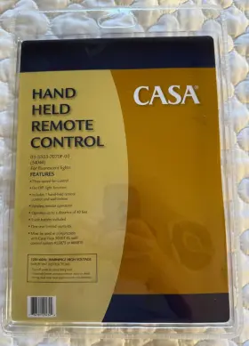 736101206637 CASA Vieja Fan Remote Control #2