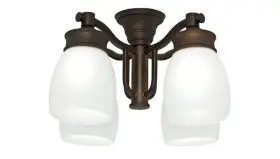 99091 CASABLANCA FANS Light Fixture Maiden Finish