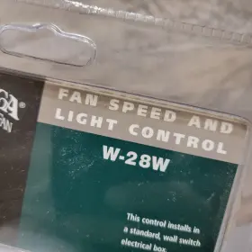 W-28W CASABLANCA Ceiling Fan Light Control Wired Wall Slide #3