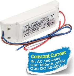1DY-CW-LC18-25X2 CHANZON Led Driver Ac