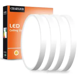 B0BXXS83Q1 CHARYJOD Pack Led Flush Mount Ceiling Light