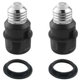 58815-ETESTEL-2 CHENJIN Socket Extension Lamp Holder Head Gla