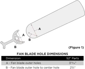 810030941934 CIATA Oak Ceiling Fan Blades Pack #2