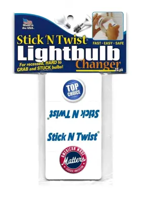 860000437516 CJL STICK N TWIST Light Bulb Changer Pack #2