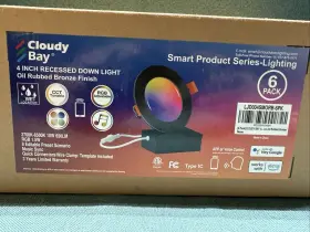 2A4FVLJD006GBSMWH CLOUDY BAY Gimbal Smart Wifi Led Recessed #2