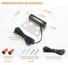 445011070018 CLOUDY BAY Pack Vac Voltage Hardscape Lighting #2