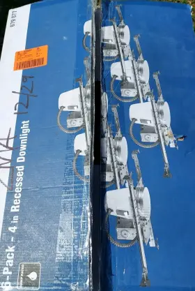 HBR20000BB-6PK COMMERCIAL ELECTRIC Recessed Recess Ic Housing