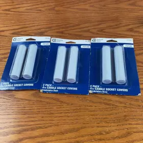216-453 COMMERCIAL ELECTRIC Pack Candle Socket Covers