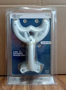242-599 COMMERCIAL ELECTRIC Ceiling Fan Blade Arms #2