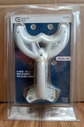 242-599 COMMERCIAL ELECTRIC Ceiling Fan Blade Arms