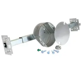 857617004071 COMMERCIAL ELECTRIC Round Metallic Ceiling Fan