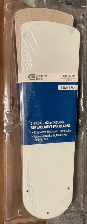 887480134124 COMMERICAL ELECTRIC Fan Blades Reversible
