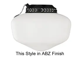 ELK1ABZ-W CRAFTMADE Fan Light Base Kit
