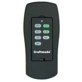 Ics-remote CRAFTMADE LIGHTING Wall Control Clamshell Reverse