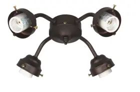 F400-OB-LED CRAFTMADE LIGHTING Light Ceiling Fan Fitter