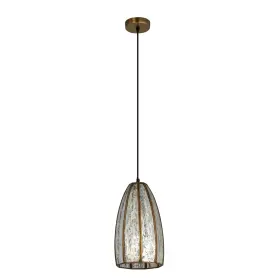 EC1559 CREATIVE CO-OP Antiqued Mirrored Mercury Glass Pendant