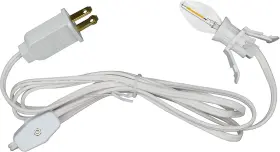 6402 CREATIVE HOBBIES Single Light Clip Lamp Cord