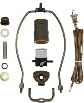 ML93H CREATIVE HOBBIES Antique Finish Lamp Nee Kit