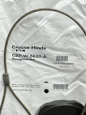 CZP-W-5620-A CROUSE HINDS Eaton Roughneck Cover Cap Female #2